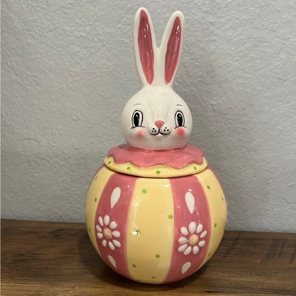 Johanna Parker Easter Bunny Cookie Jar